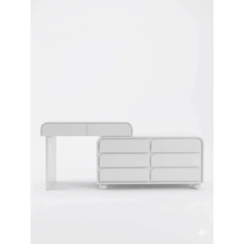 Bàn Trang Điểm Thiết Kế Đẹp Có Nhiều Ngăn Kéo - BTD24