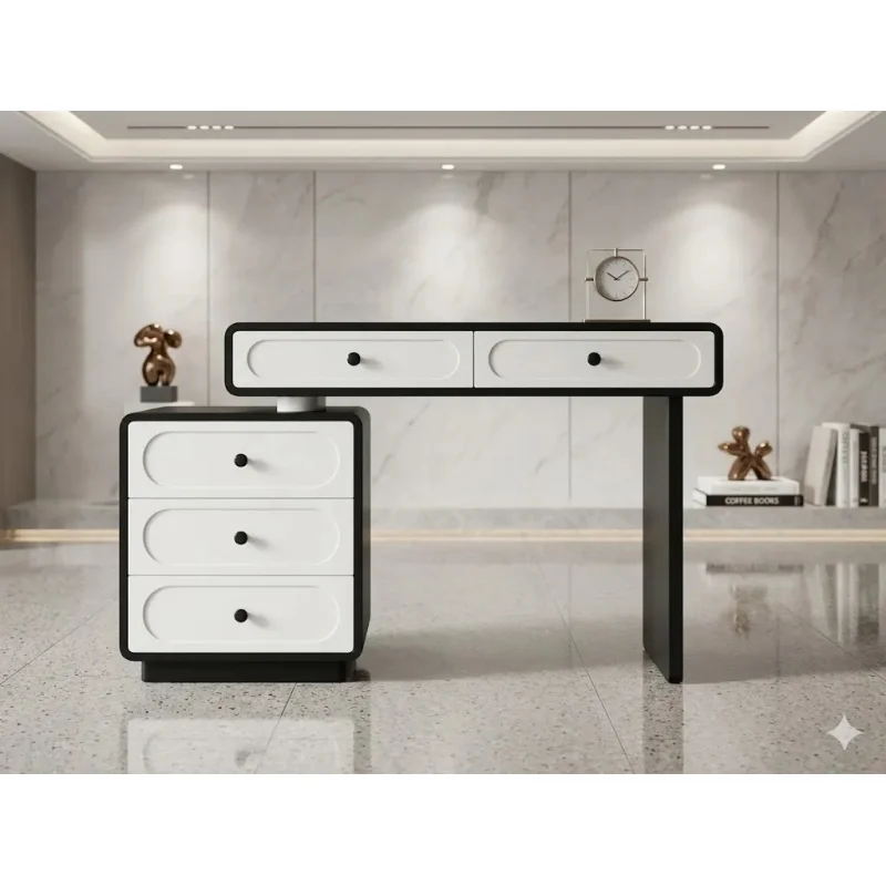 Bàn Trang Điểm Thiết Kế Đơn Giản Nhiều Ngăn - BTD46