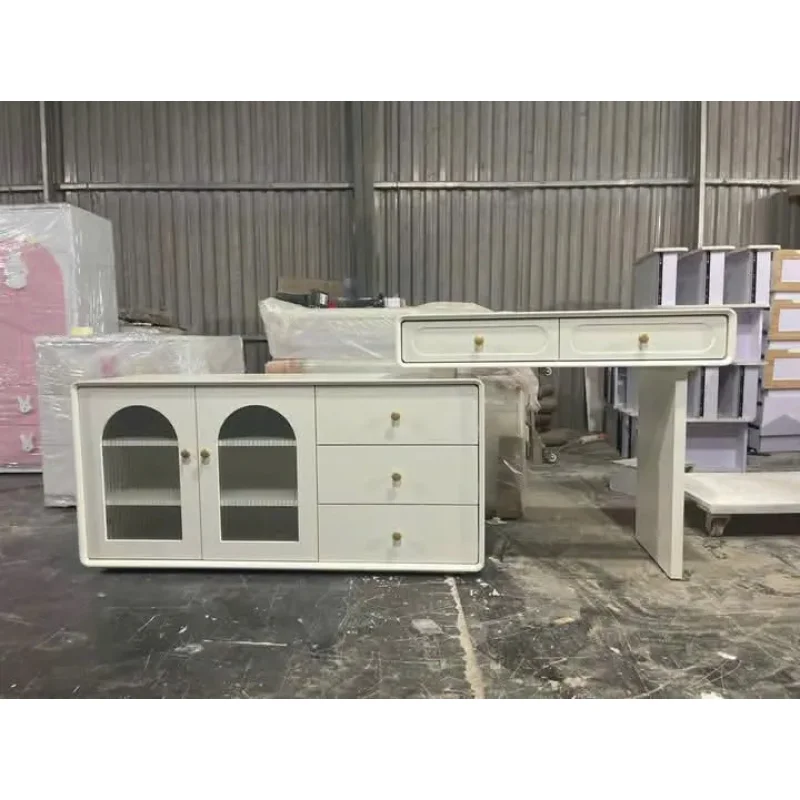 Bàn Trang Điểm Tủ Kính Cánh Vòm Sang Trọng - BTD47