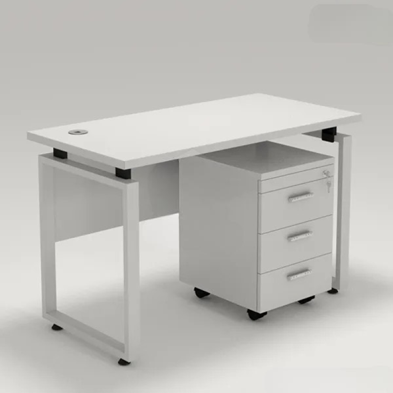 Bàn Văn Phòng Làm Việc Chân Sắt Chữ U- BLV24