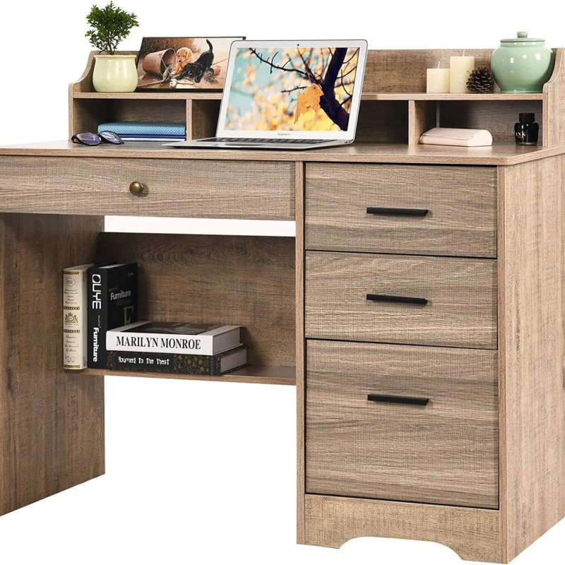 Bàn Làm Việc Gỗ MDF Có Hộc - BG26