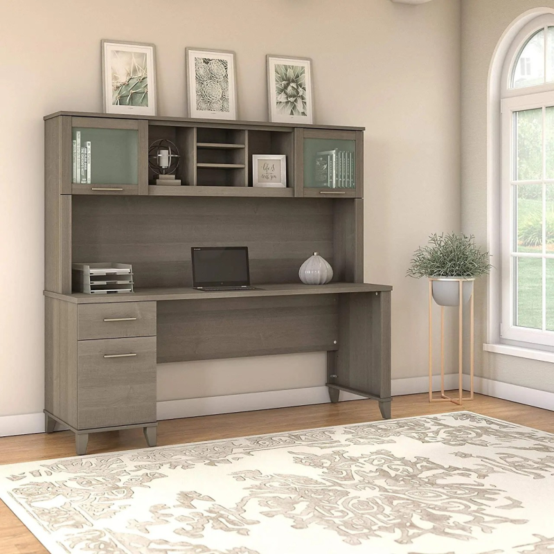 Bàn Làm Việc Văn Phòng Có Kệ Tủ - BG31