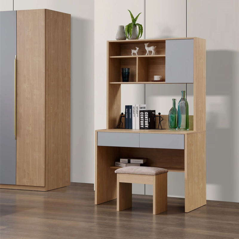 Bàn Làm Việc Văn Phòng Có Kệ Sách - BG37