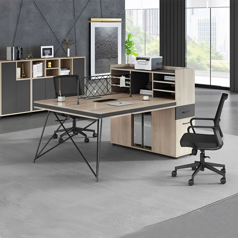 Cụm Bàn Làm Việc 2 Người Tối Ưu Không Gian - BC62 