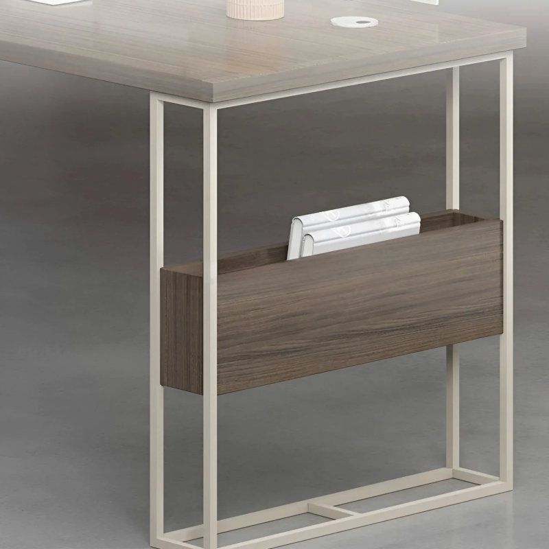 Cụm Bàn Làm Việc 2 Người Kết Hợp Tủ Cá Nhân Tinh Tế - BC95