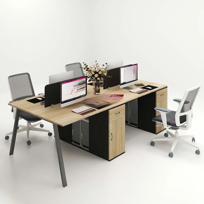 Cụm Bàn Làm Việc 4 Người Thiết Kế Linh Hoạt - BC108