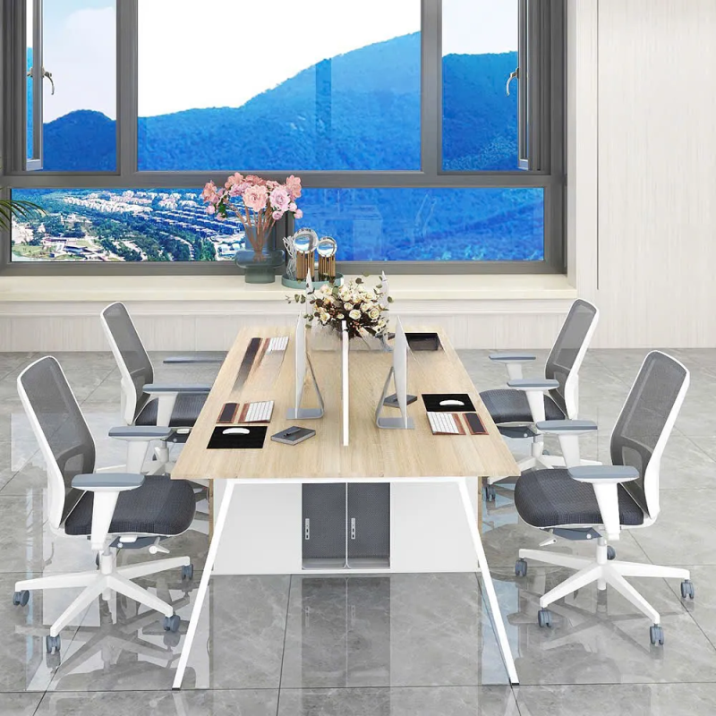 Cụm Bàn Làm Việc 4 Người Thiết Kế Linh Hoạt - BC108