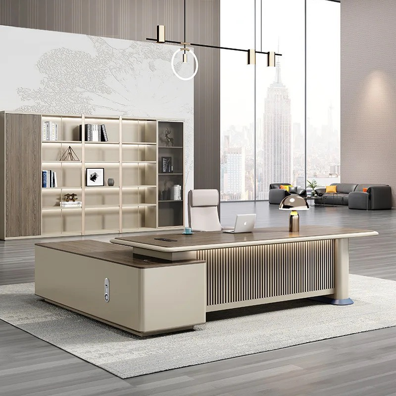 Bàn Giám Đốc Văn Phòng chữ L Cao Cấp Đẹp - BGĐ41