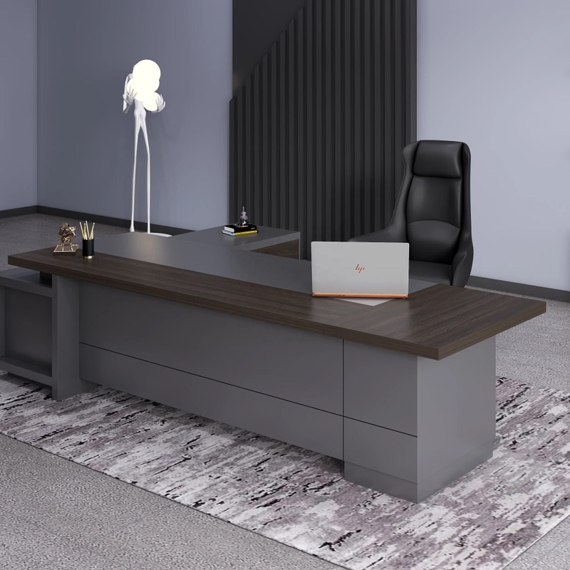 Bàn Giám Đốc Góc L Kiểu Dáng Sang Trọng - BGĐ47
