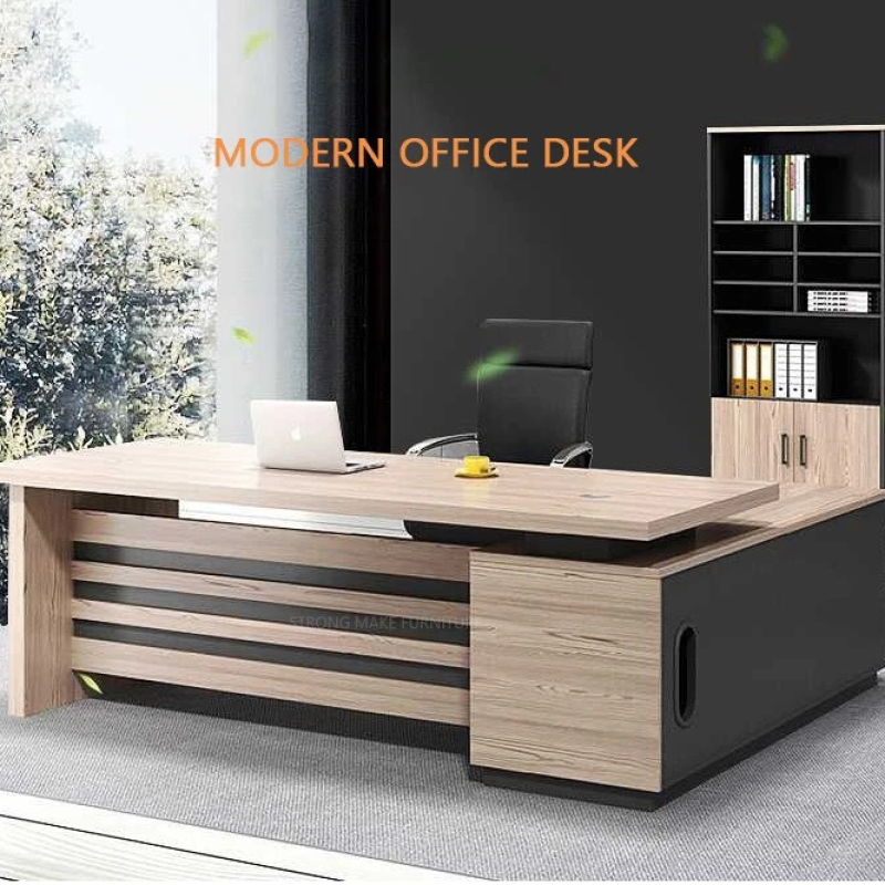 Bàn Giám Đốc Góc L Thanh Lịch  - BGĐ55