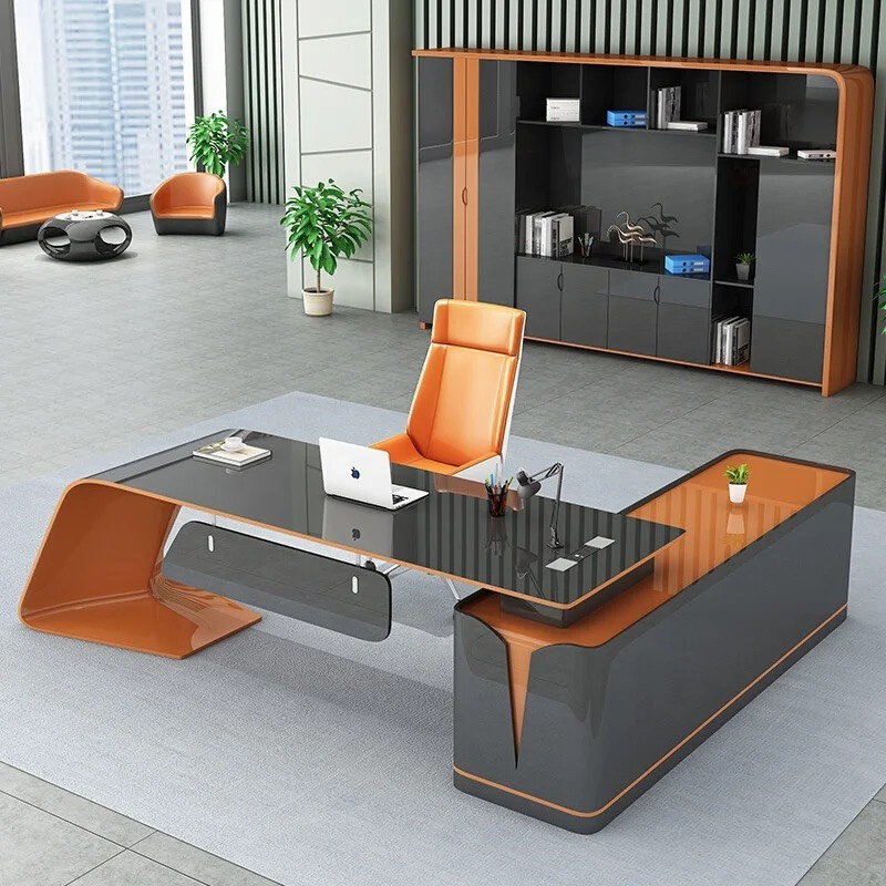 Bàn Giám Đốc Văn Phòng Góc L Yếm Lửng - BGĐ59