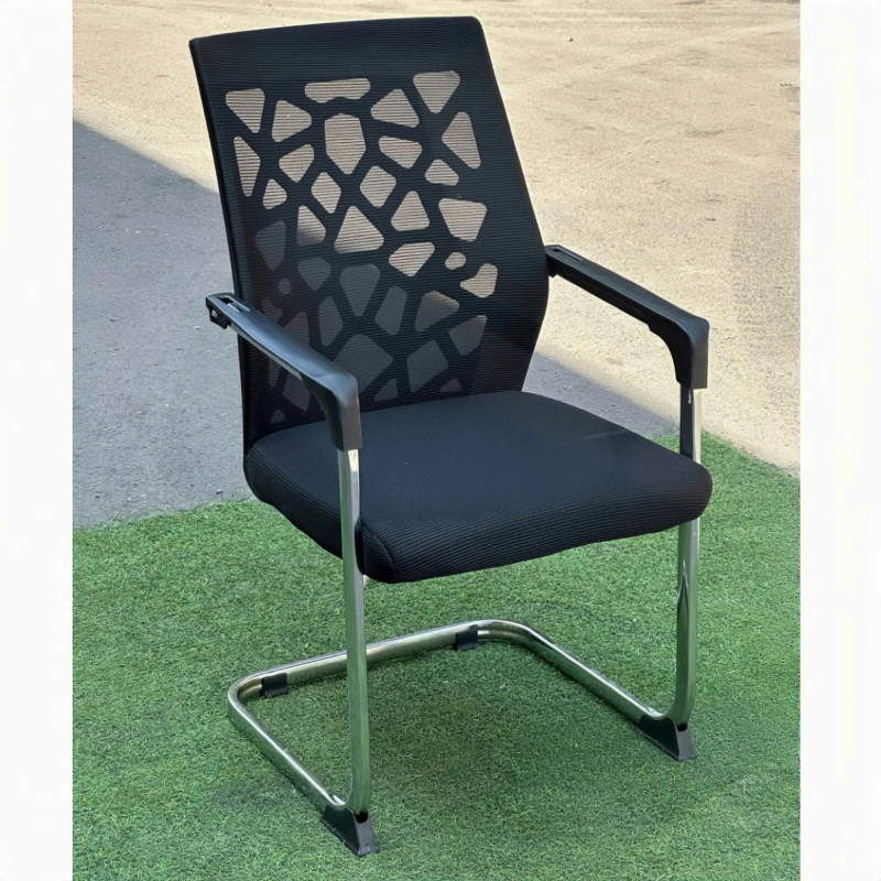 Ghế Chân Quỳ Tựa Nhựa Họa Tiết Lưới Hiện Đại - GQ35