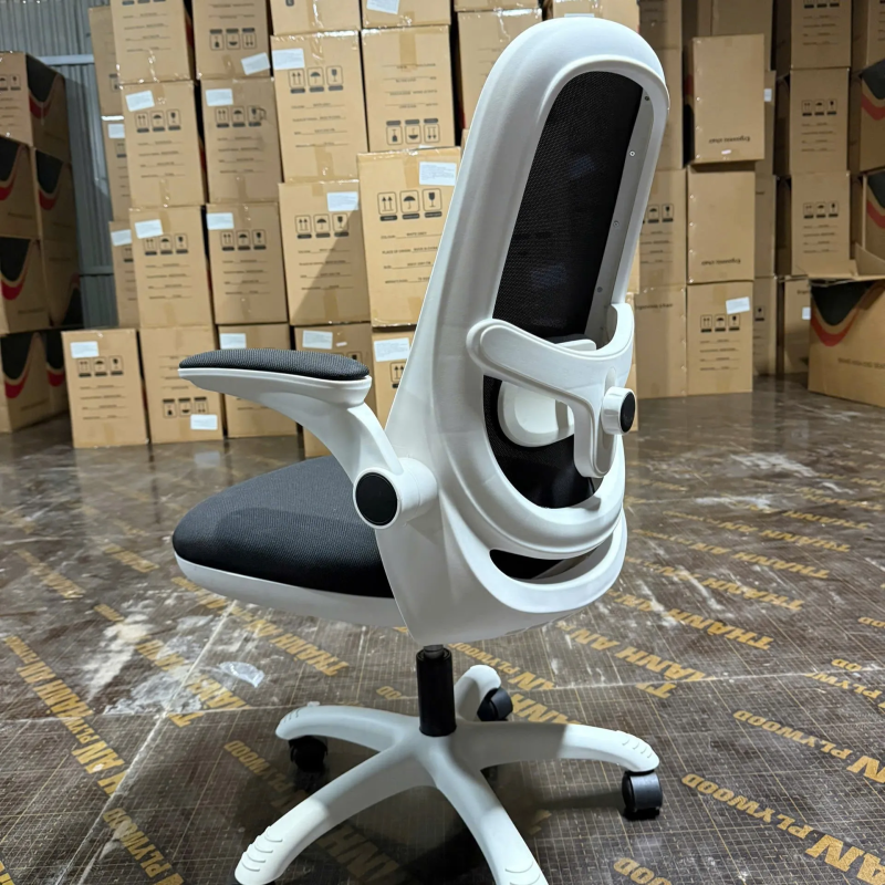 Ghế Công Thái Học Tay Gập Lưng Lưới Xịn - CTH28