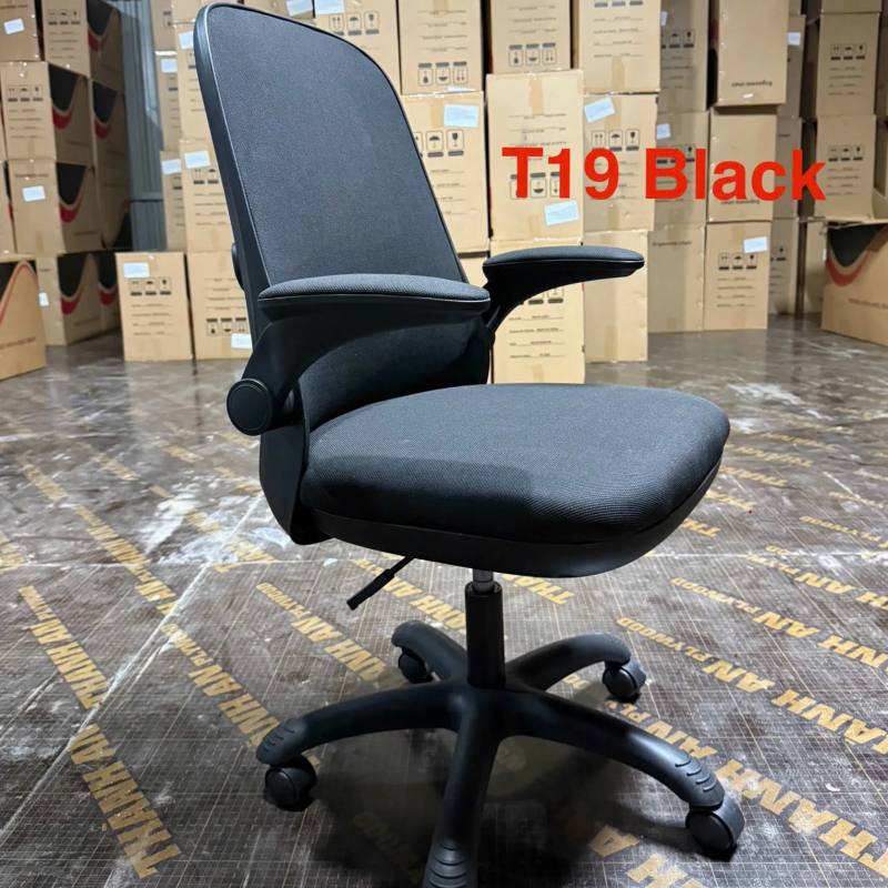 Ghế Công Thái Học Tay Gập Lưng Lưới Xịn - CTH28