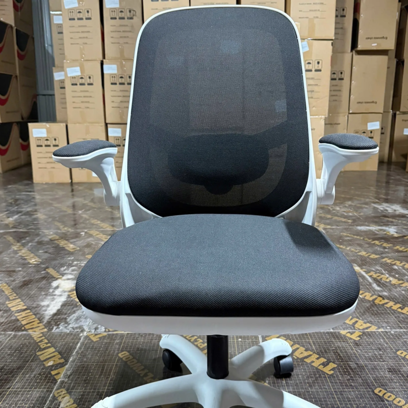 Ghế Công Thái Học Tay Gập Lưng Lưới Xịn - CTH28