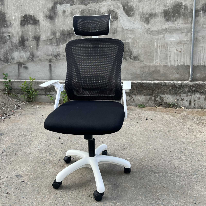 Ghế Xoay Văn Phòng Tựa Đầu Tay Gập - GX29