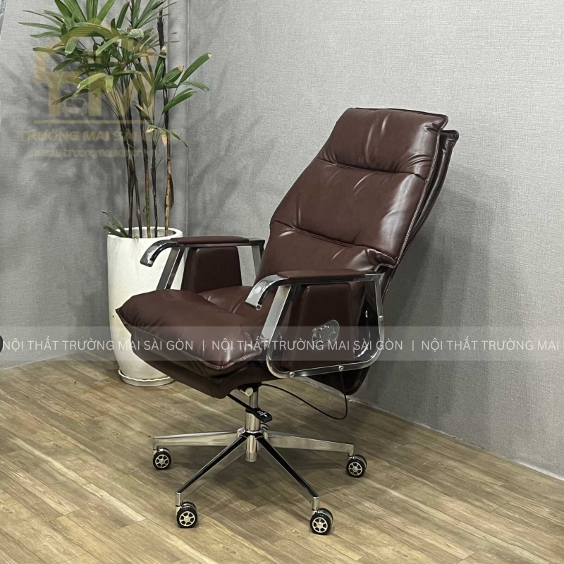 Ghế Giám Đốc Da Có Ngả Mình Nhập Khẩu - GGĐ10