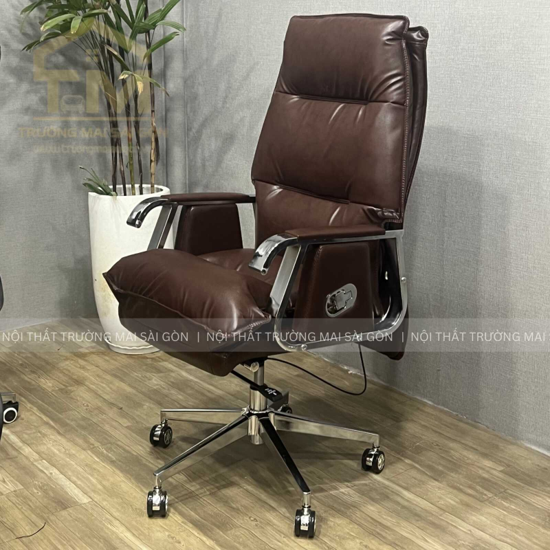 Ghế Giám Đốc Da Có Ngả Mình Nhập Khẩu - GGĐ10