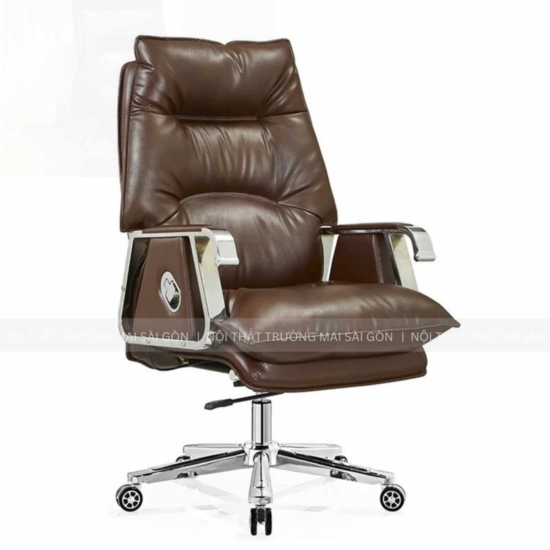 Ghế Giám Đốc Da Có Ngả Mình Nhập Khẩu - GGĐ10