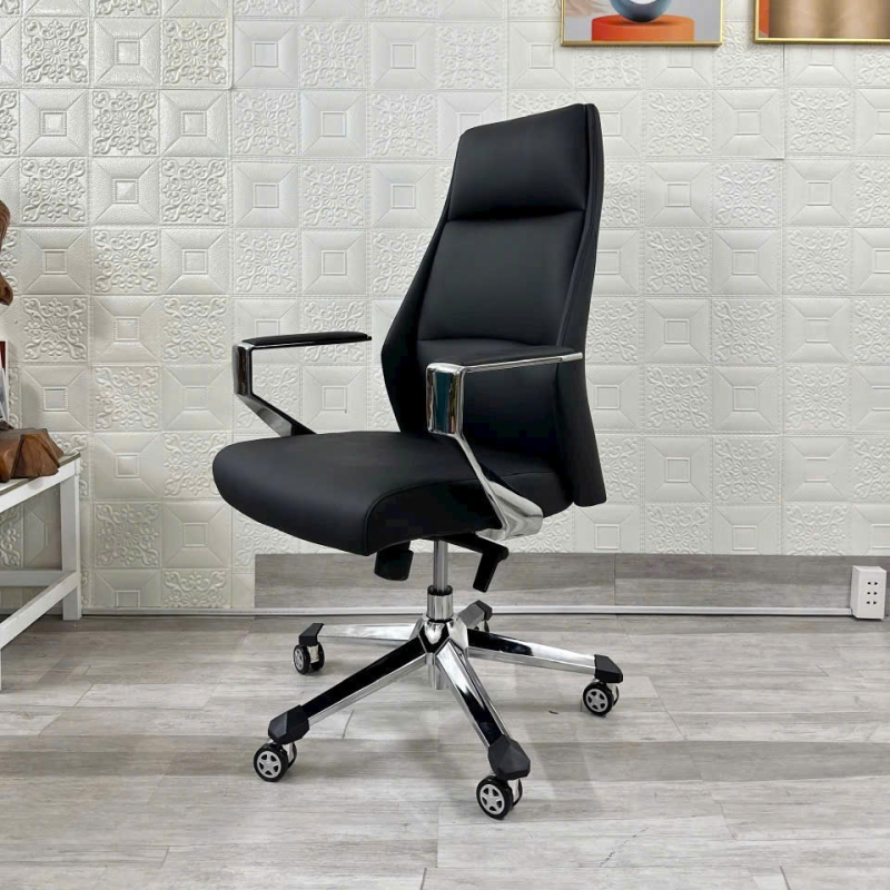 Ghế Giám Đốc Da Chân Xoay Hiện Đại - GGĐ34