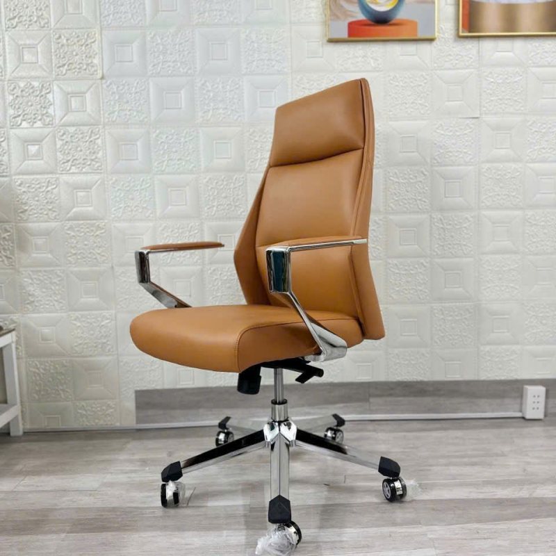 Ghế Giám Đốc Da Chân Xoay Hiện Đại - GGĐ34