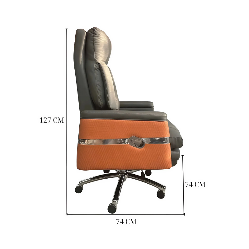 Ghế Giám Đốc Da Nhập Khẩu Ngả Lưng Đa Năng - GGĐ49