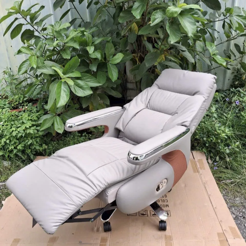 Ghế Giám Đốc Da Thật Ngả Lưng Tự Động Nhập Khẩu - GGĐ23