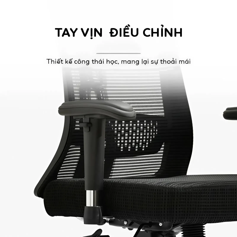 Ghế Lưới Công Thái Học Với Tựa Đầu Điều Chỉnh - CTH29 