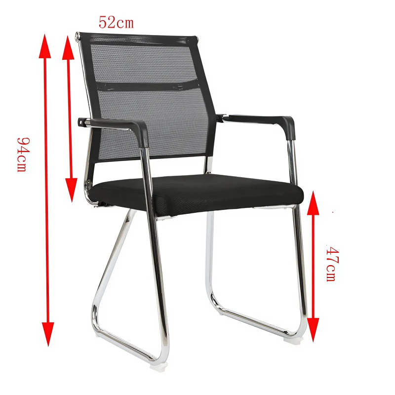 Ghế Phòng Họp Chân Quỳ Lưới Lưng Thấp - GQ2