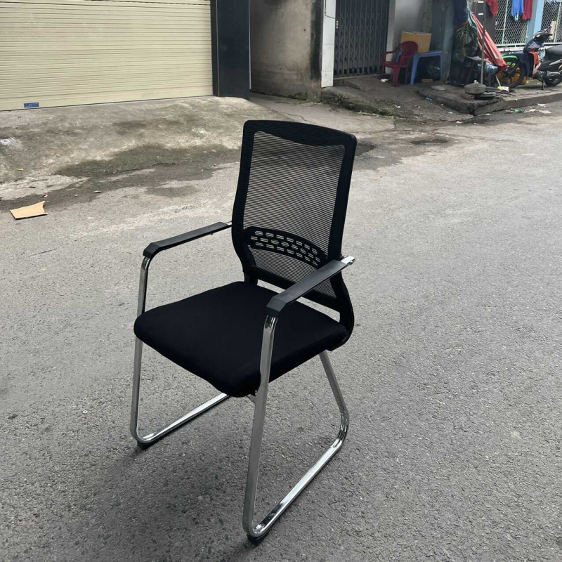 Ghế Văn Phòng Chân Quỳ Nhún Lưng Chỉ Ngang - GQ11