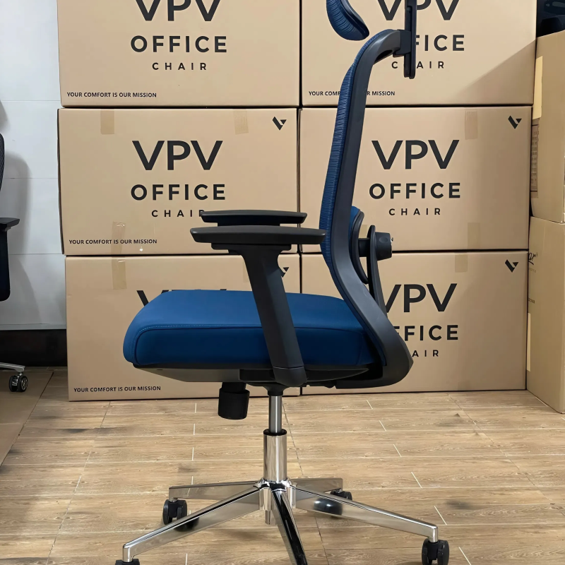 Ghế Xoay Công Thái Học Lưng Lưới Hỗ Trợ Cột Sống - GX83