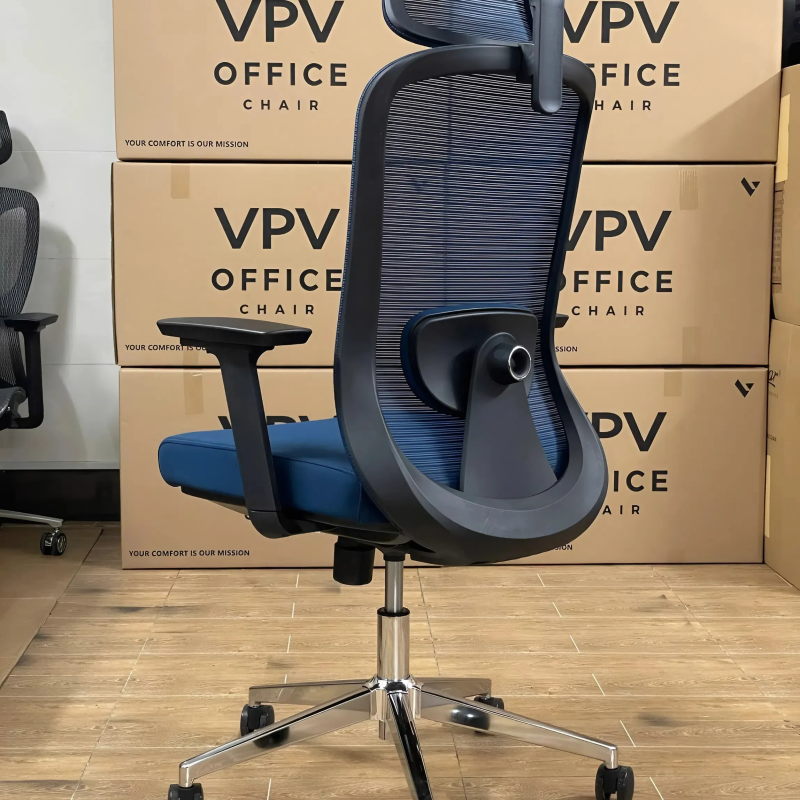 Ghế Xoay Công Thái Học Lưng Lưới Hỗ Trợ Cột Sống - GX83