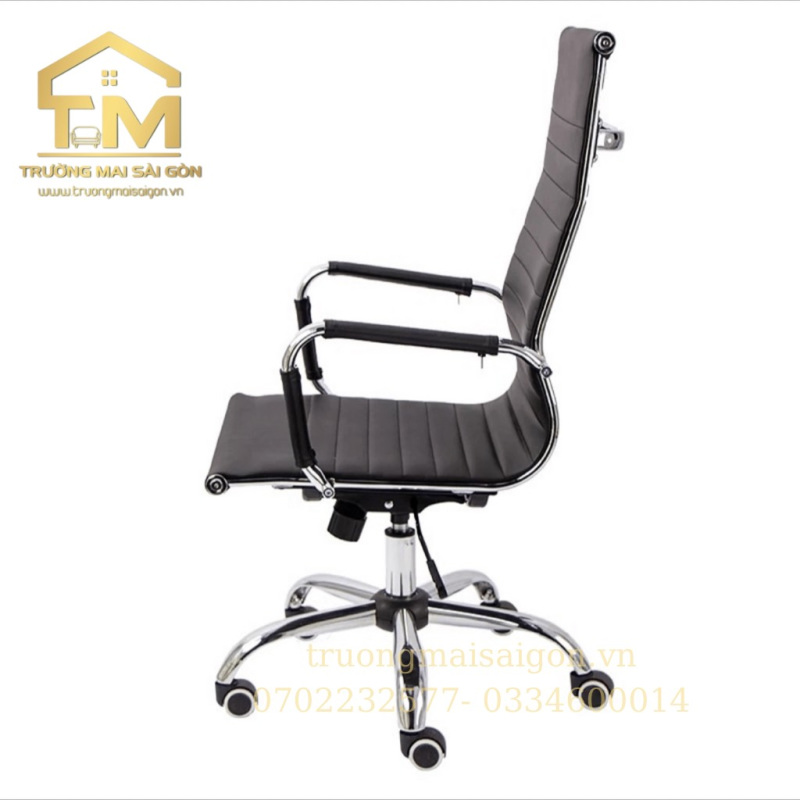 Ghế Xoay Văn Phòng Da Lưng Cao - GX14