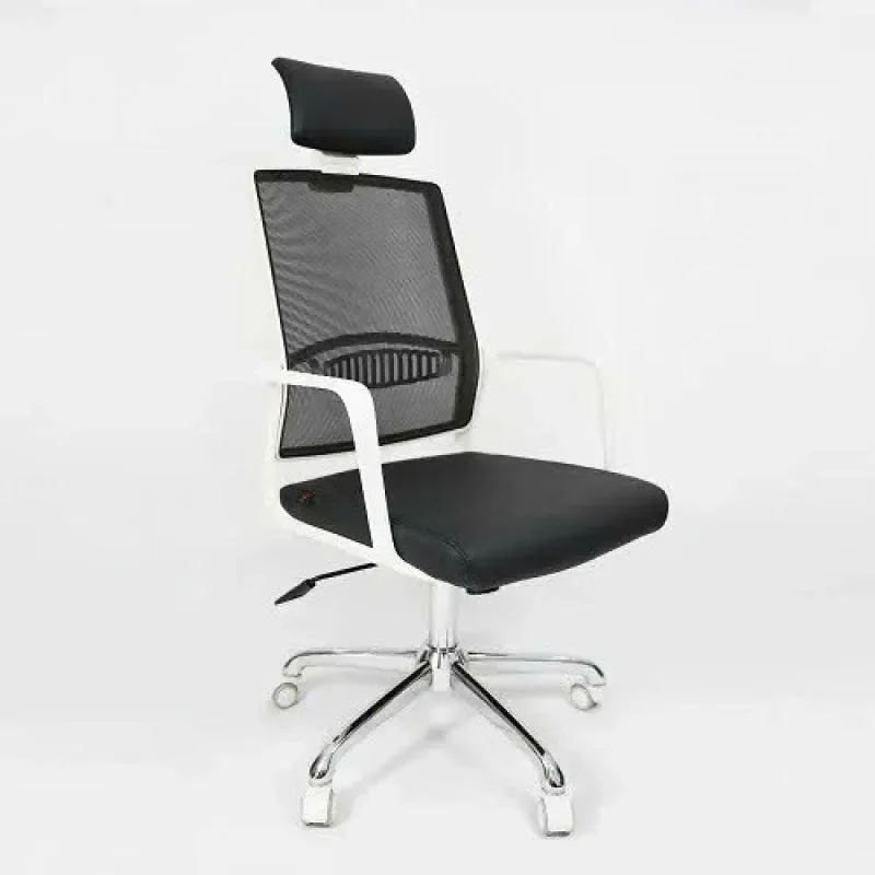 Ghế Xoay Văn Phòng Lưng Lưới Có Tựa Đầu Cao Cấp - GX91
