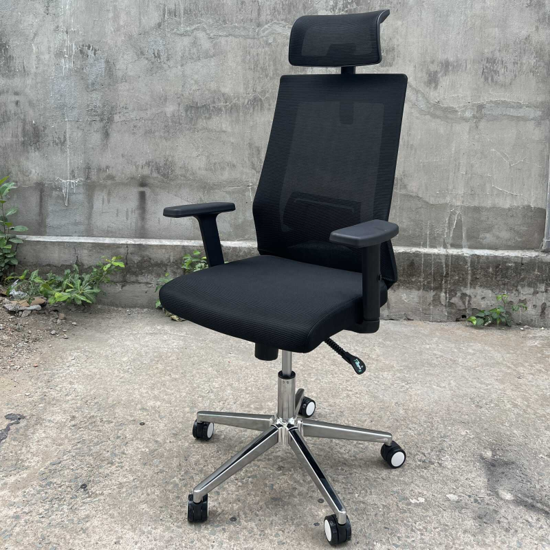 Ghế Xoay Văn Phòng Tay Chữ T Nâng Hạ - GX33