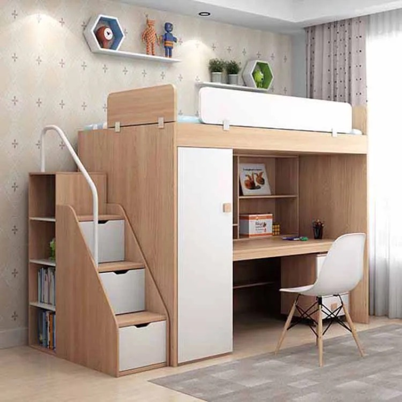 Giường Ngủ Tầng Tích Hợp Đa Năng - GN18