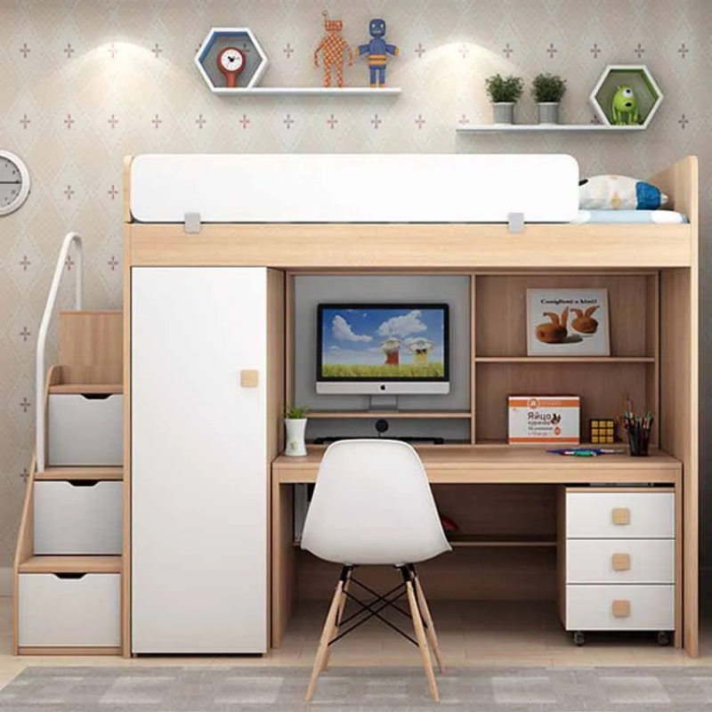 Giường Ngủ Tầng Tích Hợp Đa Năng - GN18