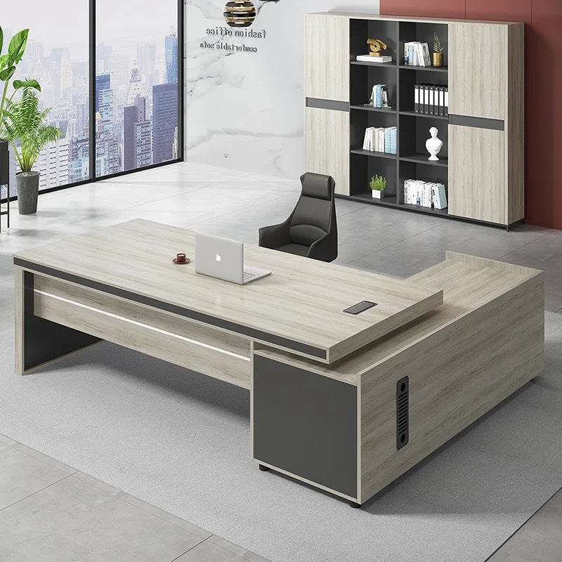 Bàn Giám Đốc Sang Trọng Góc L - BGĐ35