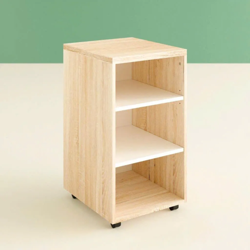 Hộc Tủ 3 Ngăn Di Động Có Bánh Xe Nhỏ Gọn - TP48