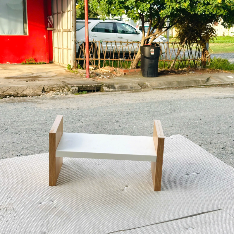 Kệ Để Bàn Làm Việc Gỗ Trang Trí Tiện Lợi - KB7