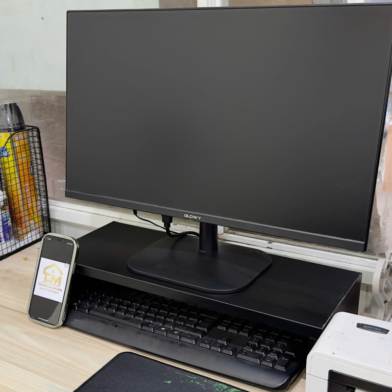 Kệ Để Màn Hình Vi Tính Gỗ Decor Bàn Làm Việc - KB6 