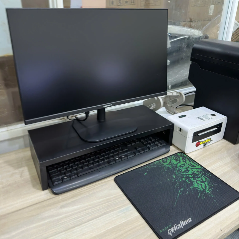 Kệ Để Màn Hình Vi Tính Gỗ Decor Bàn Làm Việc - KB6 