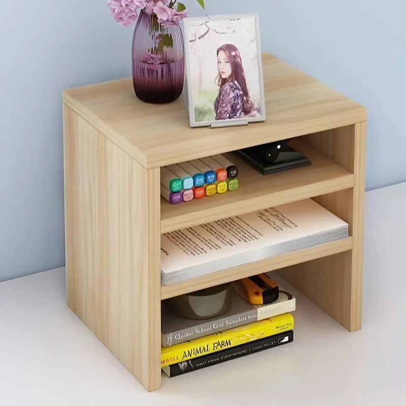Kệ Gỗ 3 Ngăn Đa Năng Để Bàn - KB3 