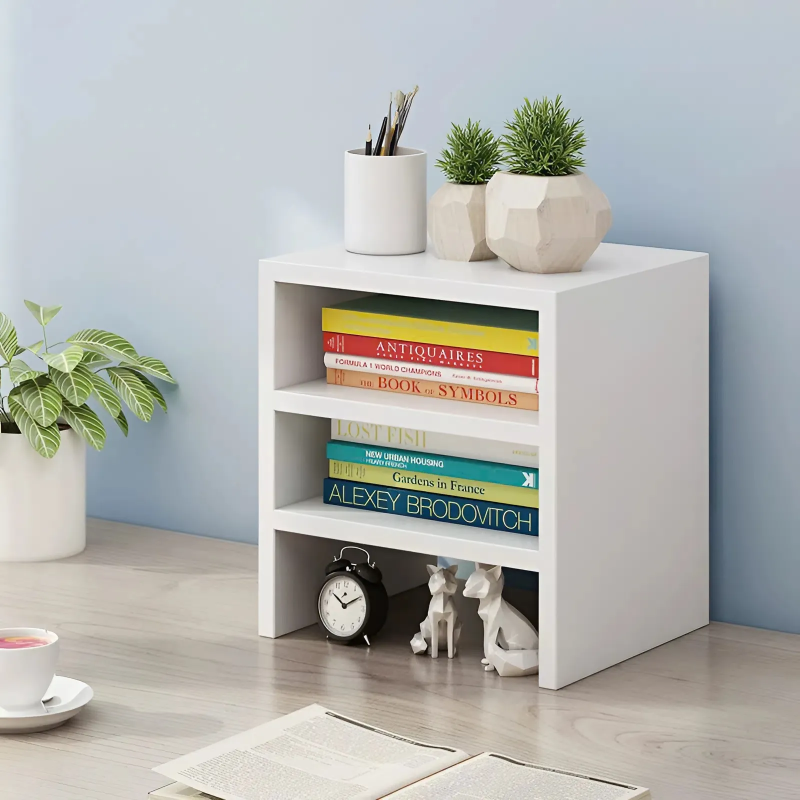 Kệ Gỗ 3 Ngăn Đa Năng Để Bàn - KB3 