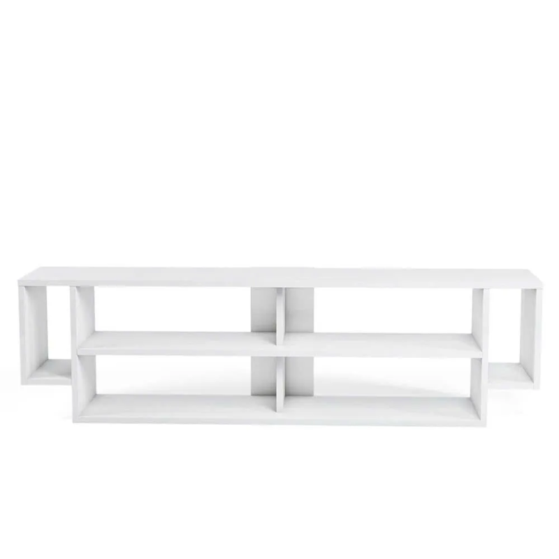 Kệ Tivi Gỗ Công Nghiệp Dáng Thấp Nhiều Ngăn Kệ Mở - KTV32