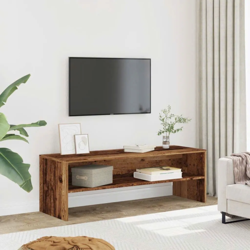 Kệ Tivi Gỗ Dáng Thấp 1 Tầng Thiết Kế Mở Độc Đáo - KTV18