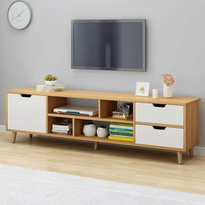Kệ Tivi Gỗ Hiện Đại Kết Hợp Ngăn Kéo - KTV4