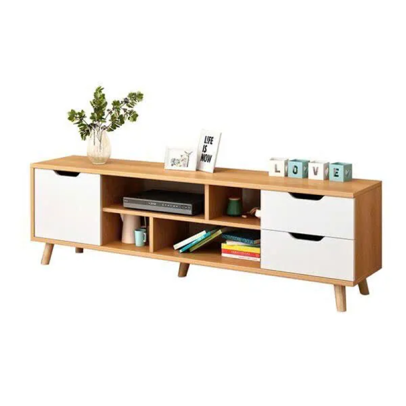 Kệ Tivi Gỗ Hiện Đại Kết Hợp Ngăn Kéo - KTV4