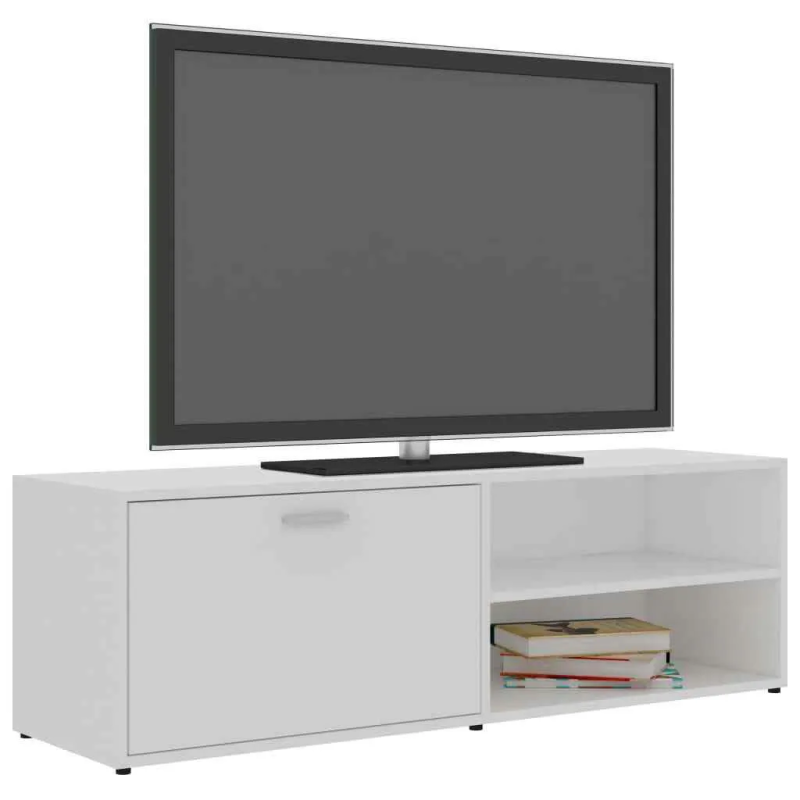 Kệ Tivi Gỗ MDF Thiết Kế Cánh Mở Kèm Kệ Trang Trí - KTV30