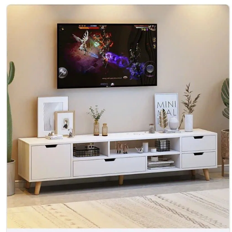  Kệ Tivi Gỗ Nhiều Ngăn Kéo Tiện Lợi - KTV6